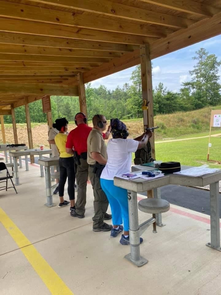 WFF Law Enforcement Section Teaches Ladies Who Hike Firearms Basics
